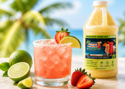 Summer Harvest Margarita on the Rocks