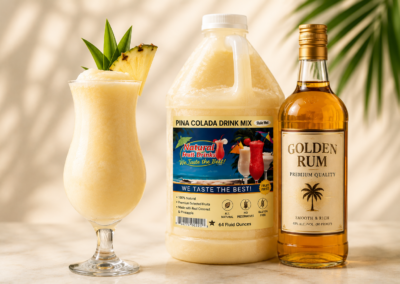 Frozen Golden Piña Colada