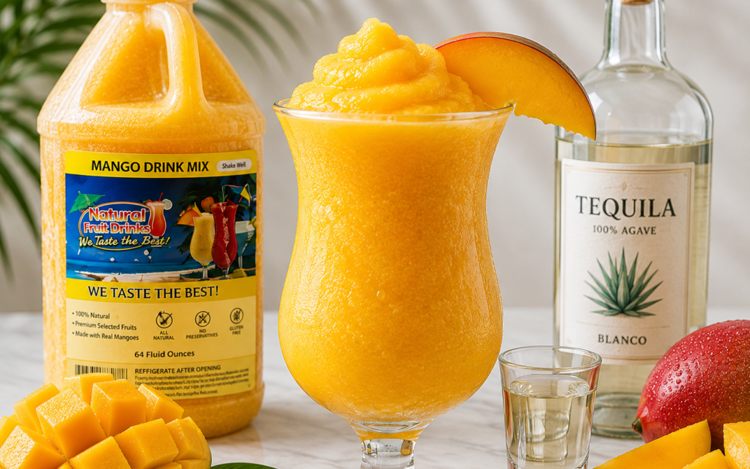 Tropical Frozen Mango Cocktail
