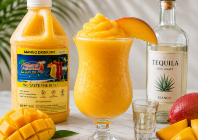 Tropical Frozen Mango Cocktail